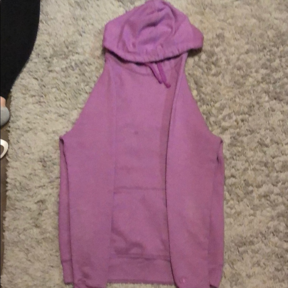 purple Champion  hoodie
